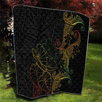 Aloha Hawaii Kalo Quilt Reggae Taro Polynesian Pattern LT14 - Polynesian Pride