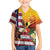 Personalised United States And Papua New Guinea Family Matching Puletasi and Hawaiian Shirt USA Eagle With PNG Bird Of Paradise