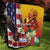 Personalised United States And Papua New Guinea Quilt USA Eagle With PNG Bird Of Paradise