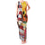 Personalised United States And Papua New Guinea Tank Maxi Dress USA Eagle With PNG Bird Of Paradise