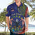 Personalised United States And Cook Islands Hawaiian Shirt USA Eagle Mix Polynesian Pattern