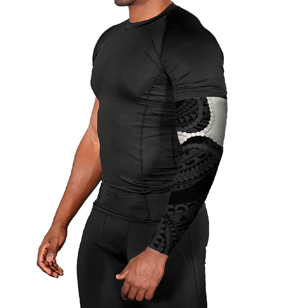 Black Polynesia Tribal Octopus Tattoo Arm Sleeves Pikake Lei Polynesian Pattern LT14 - Polynesian Pride
