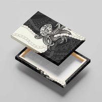 Black Polynesia Tribal Octopus Tattoo Canvas Wall Art Pikake Lei Polynesian Pattern LT14 - Polynesian Pride
