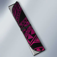 Pink Galaxy Polynesia Tribal Octopus Tattoo Auto Sun Shade Pikake Lei Polynesian Pattern LT14 - Polynesian Pride