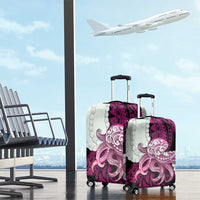 Pink Galaxy Polynesia Tribal Octopus Tattoo Luggage Cover Pikake Lei Polynesian Pattern LT14 - Polynesian Pride