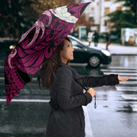 Pink Galaxy Polynesia Tribal Octopus Tattoo Umbrella Pikake Lei Polynesian Pattern LT14 - Polynesian Pride