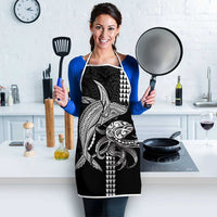 Kanaloa Aloha Hawaii Apron Humpback Whale Octopus Tattoo Kakau Pattern LT14 - Polynesian Pride
