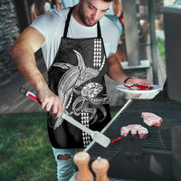 Kanaloa Aloha Hawaii Apron Humpback Whale Octopus Tattoo Kakau Pattern LT14 - Polynesian Pride