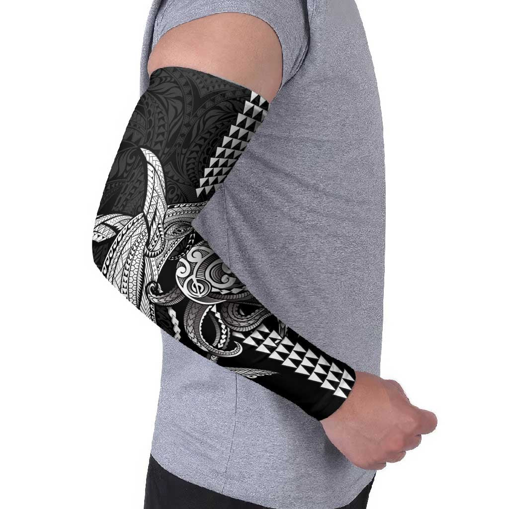 Kanaloa Aloha Hawaii Arm Sleeves Humpback Whale Octopus Tattoo Kakau Pattern LT14 - Polynesian Pride