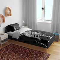 Kanaloa Aloha Hawaii Bedding Set Humpback Whale Octopus Tattoo Kakau Pattern LT14 - Polynesian Pride