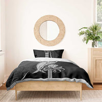 Kanaloa Aloha Hawaii Bedding Set Humpback Whale Octopus Tattoo Kakau Pattern LT14 - Polynesian Pride