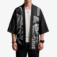 Kanaloa Aloha Hawaii Kimono Humpback Whale Octopus Tattoo Kakau Pattern LT14 - Polynesian Pride