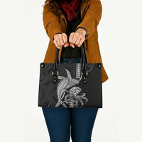 Kanaloa Aloha Hawaii Leather Bag Humpback Whale Octopus Tattoo Kakau Pattern LT14 - Polynesian Pride