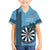 Personalised Fiji Darts Hawaiian Shirt Fijian Tapa Pattern - Blue