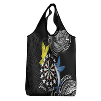 Cook Islands Darts Grocery Bag Kuki Airani Tribal Pattern LT14 - Polynesian Pride