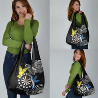 Cook Islands Darts Grocery Bag Kuki Airani Tribal Pattern LT14 - Polynesian Pride