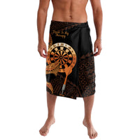 Aloha Hawaii Darts Lavalava Dart Board With Polynesian Shark - Gold LT14 Gold - Polynesian Pride