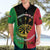 Personalised Vanuatu Darts Hawaiian Shirt Happiness Is A Tight Threesome Sand Drawing Art