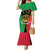 Personalised Vanuatu Darts Mermaid Dress Happiness Is A Tight Threesome Sand Drawing Art