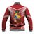 Tonga Darts Baseball Jacket Tongan Ngatu Pattern