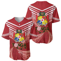 Tonga Darts Baseball Jersey Tongan Ngatu Pattern LT14 - Polynesian Pride