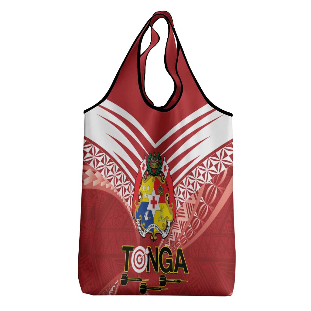 Tonga Darts Grocery Bag Tongan Ngatu Pattern LT14 - Polynesian Pride