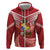 Tonga Darts Hoodie Tongan Ngatu Pattern