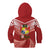 Tonga Darts Kid Hoodie Tongan Ngatu Pattern