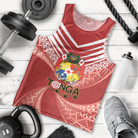 Tonga Darts Men Tank Top Tongan Ngatu Pattern LT14 - Polynesian Pride