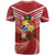 Tonga Darts T Shirt Tongan Ngatu Pattern