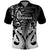 Custom New Zealand Polo Shirt Te Manaia Mangopare Maori and Fern Black Style LT14 Black - Polynesian Pride