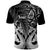 Custom New Zealand Polo Shirt Te Manaia Mangopare Maori and Fern Black Style LT14 - Polynesian Pride