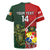 Custom Samoa And Ireland Rugby Rugby Jersey Ikale Tahi With Shamrocks