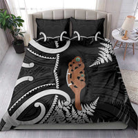 New Zealand Maripi Bedding Set Silver Fern Mix Aotearoa Maori Pattern LT14 - Polynesian Pride