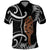 New Zealand Maripi Polo Shirt Silver Fern Mix Aotearoa Maori Pattern