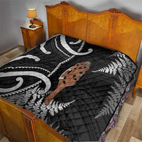 New Zealand Maripi Quilt Silver Fern Mix Aotearoa Maori Pattern LT14 - Polynesian Pride