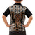 New Zealand Family Matching Long Sleeve Bodycon Dress and Hawaiian Shirt Maori Maripi Knife With Poutama Art