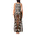 New Zealand Tank Maxi Dress Maori Maripi Knife With Poutama Art