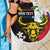 Personalised Philippines Carabao Beach Blanket Filipino Sun Mix Sampaguita Flower