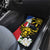 Personalised Philippines Carabao Car Mats Filipino Sun Mix Sampaguita Flower