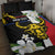 Personalised Philippines Carabao Quilt Bed Set Filipino Sun Mix Sampaguita Flower