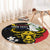 Personalised Philippines Carabao Round Carpet Filipino Sun Mix Sampaguita Flower