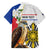 Personalised Philippines Eagle Family Matching Puletasi and Hawaiian Shirt Filipino Sun Mix Sampaguita Flower