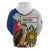 Personalised Philippines Eagle Hoodie Filipino Sun Mix Sampaguita Flower