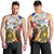 Personalised Philippines Eagle Men Tank Top Filipino Sun Mix Sampaguita Flower