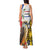 Personalised Philippines Eagle Tank Maxi Dress Filipino Sun Mix Sampaguita Flower