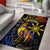 Philippines Sarimanok Area Rug Papanok Legendary Bird Okir Polynesian Pattern