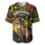 Philippines Sarimanok Baseball Jersey Papanok Legendary Bird Okir Polynesian Pattern