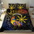 Philippines Sarimanok Bedding Set Papanok Legendary Bird Okir Polynesian Pattern