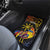 Philippines Sarimanok Car Mats Papanok Legendary Bird Okir Polynesian Pattern